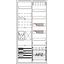 BA27CB6V Meter board, Field width: 2, Rows: 57, 1100 mm x 550 mm x 215 mm, Isolated (Class II), IP31 thumbnail 17