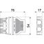 ST-WIN 5P W Plug section 5pole, WINSTA 76x55x17 thumbnail 2