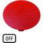 Button plate, mushroom red, OFF thumbnail 5