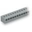 2-conductor PCB terminal block 0.75 mm² Pin spacing 5/5.08 mm gray thumbnail 2