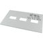 Front cover, +mounting kit, for NZM1, vertical, 3p, HxW=300x600mm, grey thumbnail 3