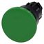 Mushroom pushbutton, 22 mm, round, plastic, green, 40mm, momentary contact type, 3SU1000-1BD40-0AA0-Z Y11 thumbnail 2