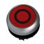 Illuminated Push-button, flat, `Oï, stay-put, red thumbnail 1