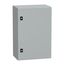 Spacial CRN plain door with mount.plate. H600xW400xD250 IP66 IK10 RAL7035.. thumbnail 1