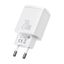 Wall Quick Charger 20W USB + USB-C QC3.0 PD3.0, White thumbnail 2