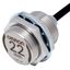 Proximity sensor, inductive, full metal stainless steel 303 M30, shiel thumbnail 1