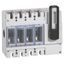 Isolating switch - DPX-IS 630 w/o release - 4P - 630 A - front handle thumbnail 2