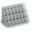 Triple-deck PCB terminal block 2.5 mm² Pin spacing 10 mm gray thumbnail 4