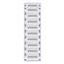 Distribution board insert KVN 60mm, 2-39K, 10-rows thumbnail 2