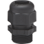 Splashproof M20 cable gland, black thumbnail 1