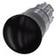 Mushroom pushbutton, 22 mm, round, metal, shiny, black, 40 mm, 3SU1050-1HB10-0AA0-Z Y10 thumbnail 2