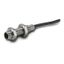 Proximity switch, E57 Miniature Series, 1 N/O, 3-wire, 10 - 30 V DC, M8 x 1 mm, Sn= 2 mm, Non-flush, NPN, Stainless steel, 2 m connection cable thumbnail 1