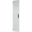 Section wide door, ventilated, left, HxW=2000x425mm, IP42, grey thumbnail 2