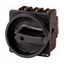 Main switch, P3, 63 A, flush mounting, 3 pole, 2 N/O, 2 N/C, STOP function, With black rotary handle and locking ring thumbnail 4