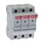 Fuse-holder, LV, 30 A, AC 600 V, 10 x 38 mm, 3P+N, UL, IEC, DIN rail mount thumbnail 26
