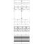 BF29A4XAY Meter panel, Field width: 2, Rows: 0, 1350 mm x 500 mm x 160 mm, IP2XC thumbnail 17