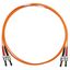 GOF DUPLEX Patchcord ST/ST G62,5, 2m thumbnail 1