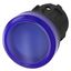 Indicator light, 22 mm, round, plastic, blue, lens, smooth, with laser 3SU1001-6AA50-0AA0-Z Y11 thumbnail 2