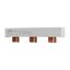 BUSBAR, low voltage, 100 A, AC 600 V, DC 600 V, 23 x 37 x 159 mm, 9P, UL thumbnail 20