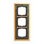 1724-833 Cover Frame Busch-dynasty® polished brass decor anthracite thumbnail 2