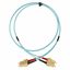 FO Patchcord Duplex SC/SC, 50/125æm OM3, LS0H-3, aqua, 10.0m thumbnail 2