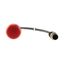 Indicator light, Flat, Cable (black) with M12A plug, 4 pole, 0.5 m, Lens Red, LED Red, 24 V AC/DC thumbnail 13