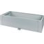 Cable arrangement plinth for floor standing distribution board IP54, HxWxD=200x850x400mm, grey thumbnail 4