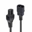 2m C14 to C15 Mains Cable IEC C14 Connector to IEC C15 Connector thumbnail 1