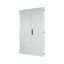 Section wide door, ventilated, HxW=2000x1100mm, double-winged, IP42, grey thumbnail 3