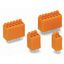 PCB terminal block push-button 1.5 mm² orange thumbnail 3