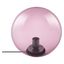 Vintage 1906® Bubble TABLE 250x245 Glass Pink thumbnail 1
