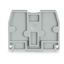 End plate for terminal blocks with snap-in mounting foot 2.5 mm thick thumbnail 1