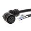 Servo motor power cable, 1.5 m, with brake, 900 W-1.5 kW thumbnail 1