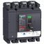 circuit breaker ComPact NSX100F, 36 kA at 415 VAC, TMD trip unit 16 A, 4 poles 4d thumbnail 3