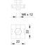 261 3-6 G Wire cable clamp  3-6mm thumbnail 2