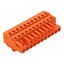 1-conductor female connector CAGE CLAMP® 2.5 mm² orange thumbnail 1