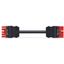 pre-assembled interconnecting cable;Eca;Socket/plug;red thumbnail 1