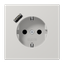 SCHUKO socket with USB type A LS1520-18ALG thumbnail 2