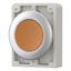 Illuminated pushbutton actuator, RMQ-Titan, Flat, maintained, orange, Blank, Metal bezel thumbnail 6