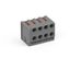 252-304 2-conductor female connector; push-button; PUSH WIRE® thumbnail 1