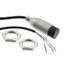 Proximity sensor, inductive, nickel-brass, short body, M18, unshielded E2B 2292F thumbnail 2