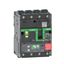 Circuit breaker, ComPacT NSXm 100E, 16kA/415VAC, 4 poles, MicroLogic 4.1 trip unit 100A, EverLink lugs thumbnail 3