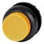 Illuminated pushbutton actuator, RMQ-Titan, Extended, momentary, yellow, Blank, Bezel: black thumbnail 2