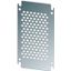 Mounting plate, perforated, galvanized, for HxW=1200x800mm thumbnail 1