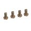 Set of 4 screws M6x10 for fixing base plates thumbnail 1
