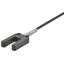 Fiber optic sensor head, through-beam, 10mm slot type, 10 mm area dete E32 0018A thumbnail 1