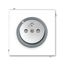 5599M-A02357 44 Socket outlet with earthing pin, with surge protection ; 5599M-A02357 44 thumbnail 1
