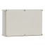 Polyamide case with PC-cover, grey, 180x135x129mm thumbnail 1