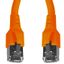 Patchcord RJ45 shielded Cat.6a 10GB, LS0H, orange,   5.0m thumbnail 1