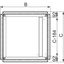 Spacial SF 1 entry cable gland plate - fixed by clips - 300x600 mm thumbnail 1